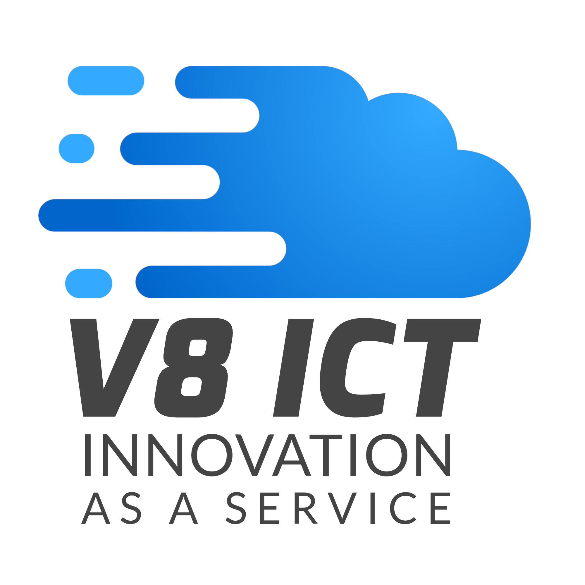 V8 ICT logo